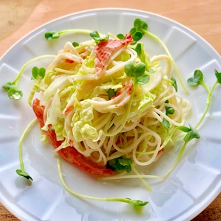 ちょっとオシャレな素麺サラダ